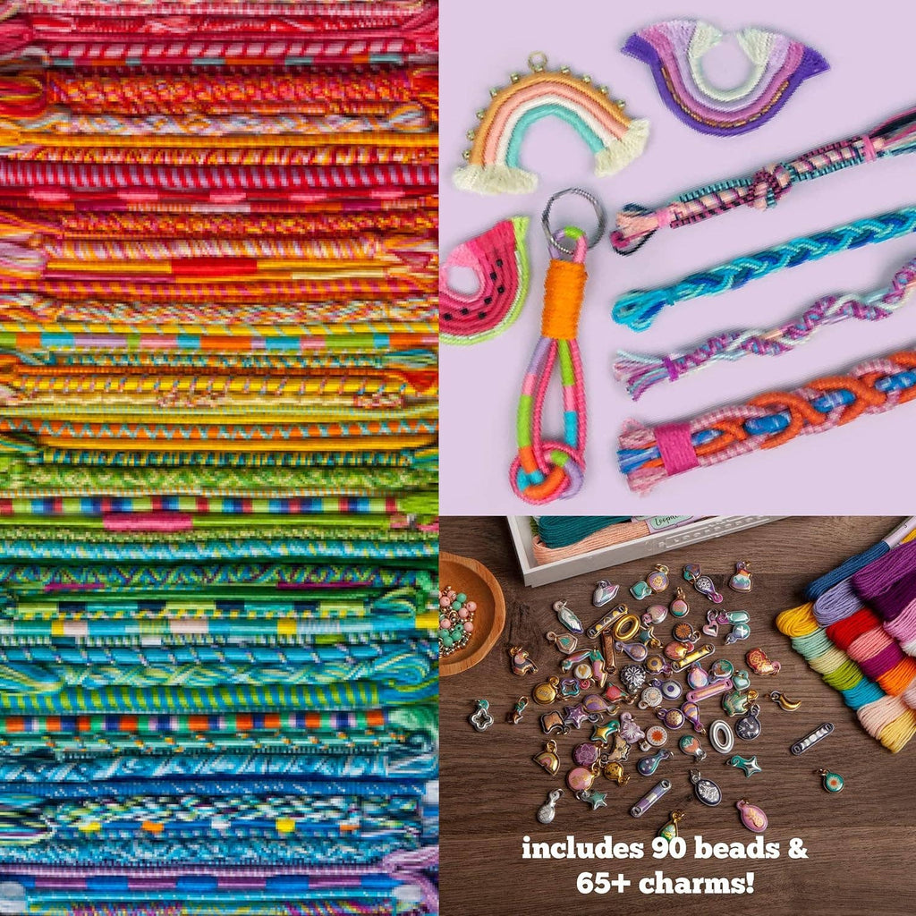 Loopdedoo Deluxe DIY Friendship Bracelet Maker Kit