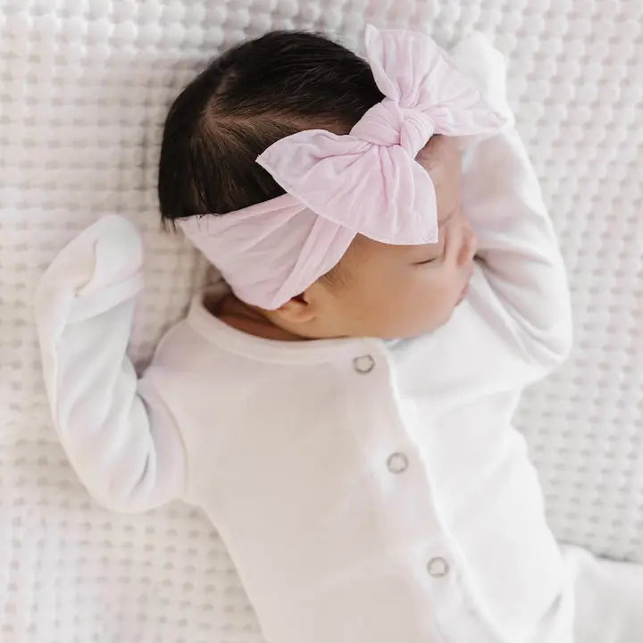 Primrose Pink Baby Bling Classic Knot