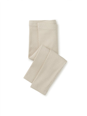 Pointelle Leggings - Birch