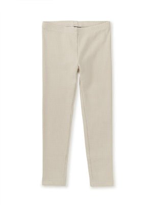Pointelle Leggings - Birch