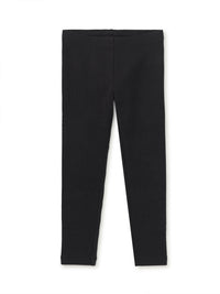 Pointelle Leggings - Jet Black