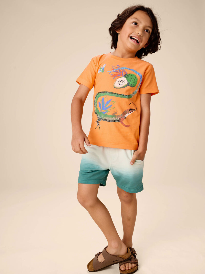 Lizard Lunch Graphic Tee - Sunburst