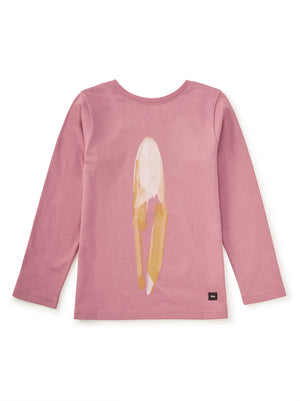 Reading Fox Double Sided Tee - Antique Rose