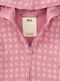 Easy Fit Hoodie - Metallic Stars