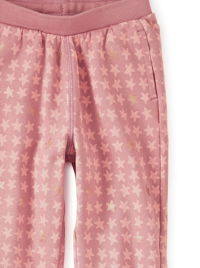 Going Places Joggers - Metallic Stars