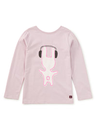Bunny Bop Double-Sided Graphic Tee - Urchin Purple