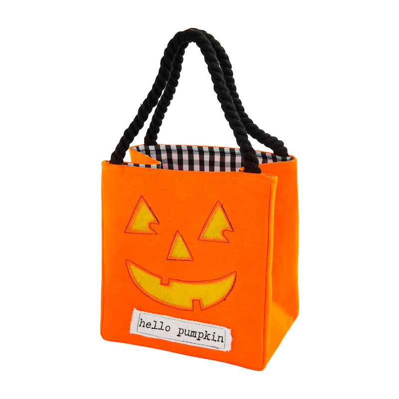 Light-Up Pumpkin Treat Bag