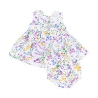 Cottage Climbing Floral Kimono Dress Set & Bloomer