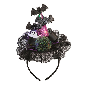 Witch Hat Light Up Tacky Headband
