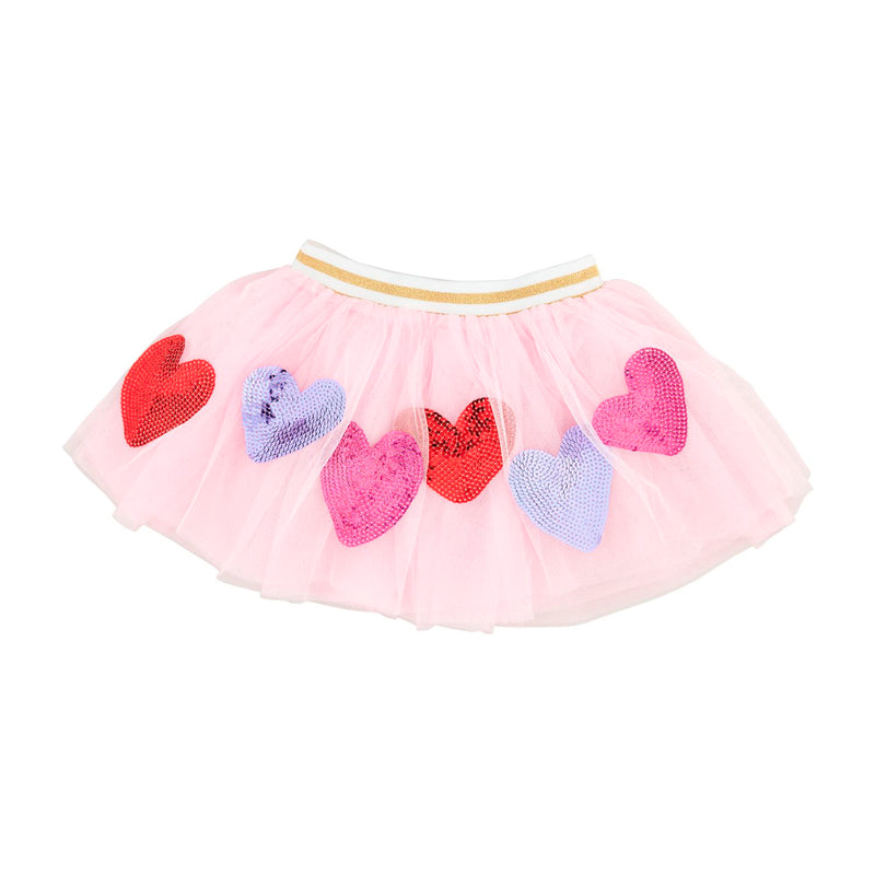 Multi Heart Sequin Tutu