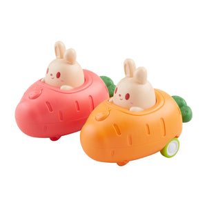 Bunny Carrot Car Press Toys