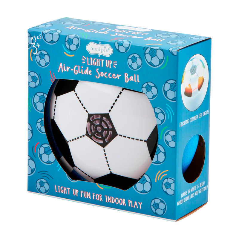 Blue Light Up Soccer Ball