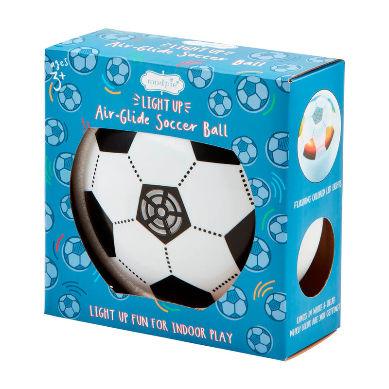 White Light Up Soccer Ball