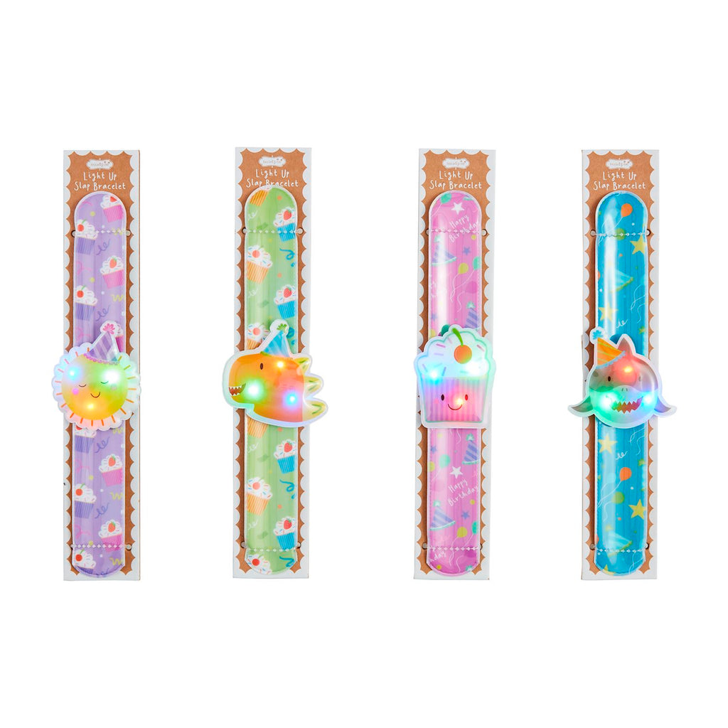 Birthday Light-Up Slap Bracelets