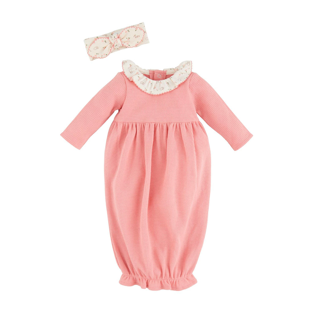 Take-Me-Home Gown Set - Dusty Pink