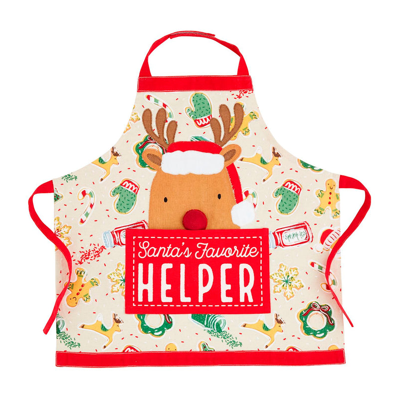 Christmas Light-Up Reindeer Apron