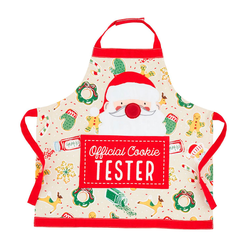 Christmas Light-Up Santa Apron