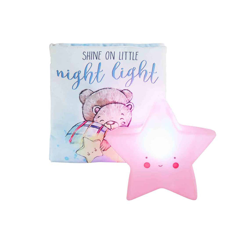 Star Night Light & Soft Crinkle Book