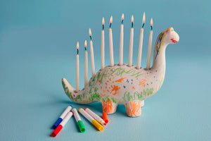 Color-Me Menorah-Saurus Set