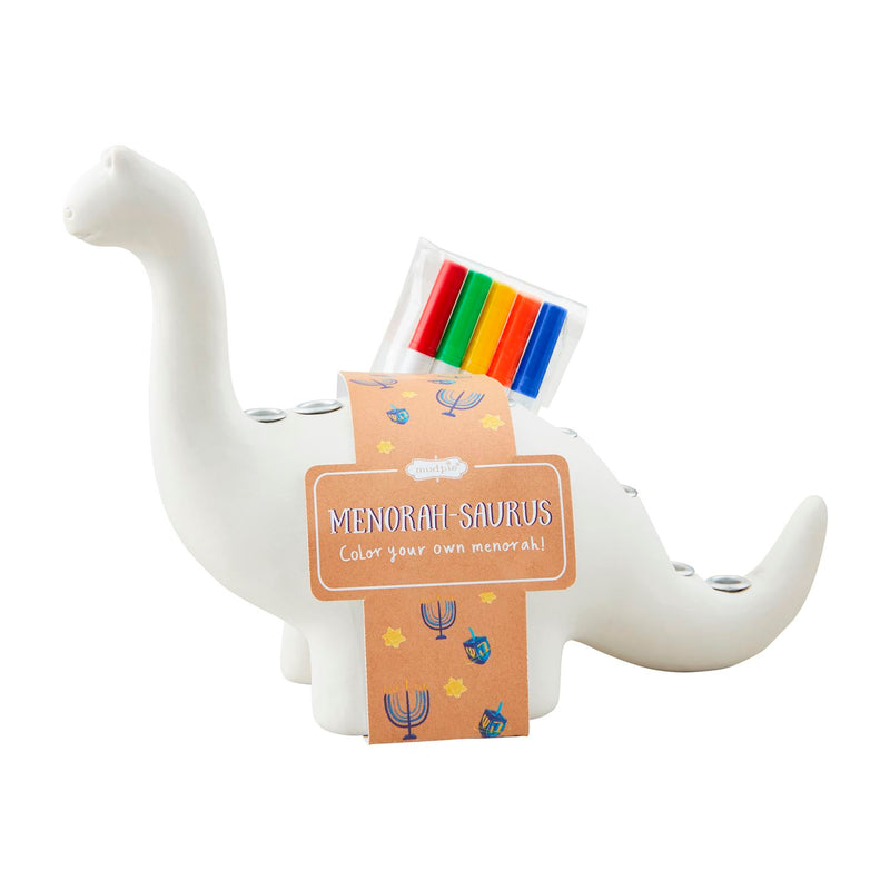 Color-Me Menorah-Saurus Set