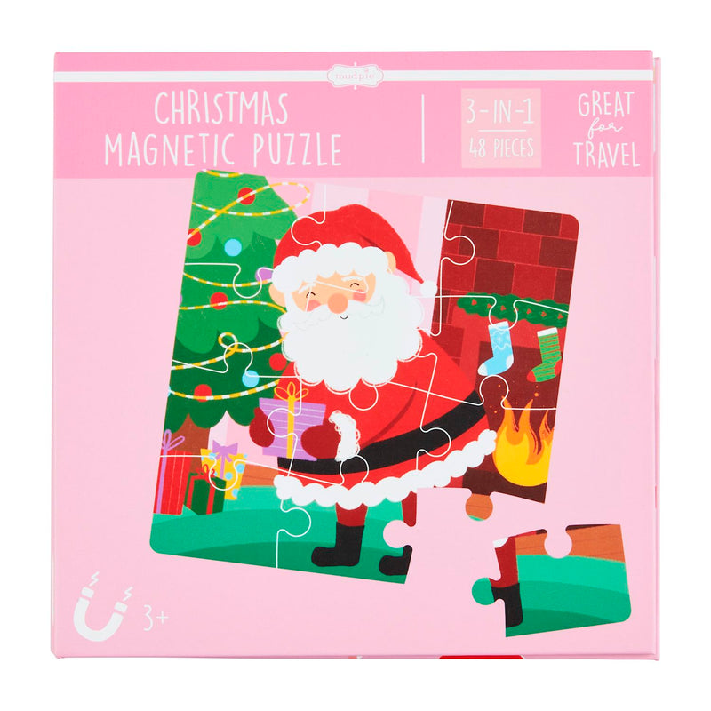 Magnetic Christmas Puzzle - Pink