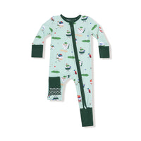 Golf Pros - Green - 2Way Zip Romper