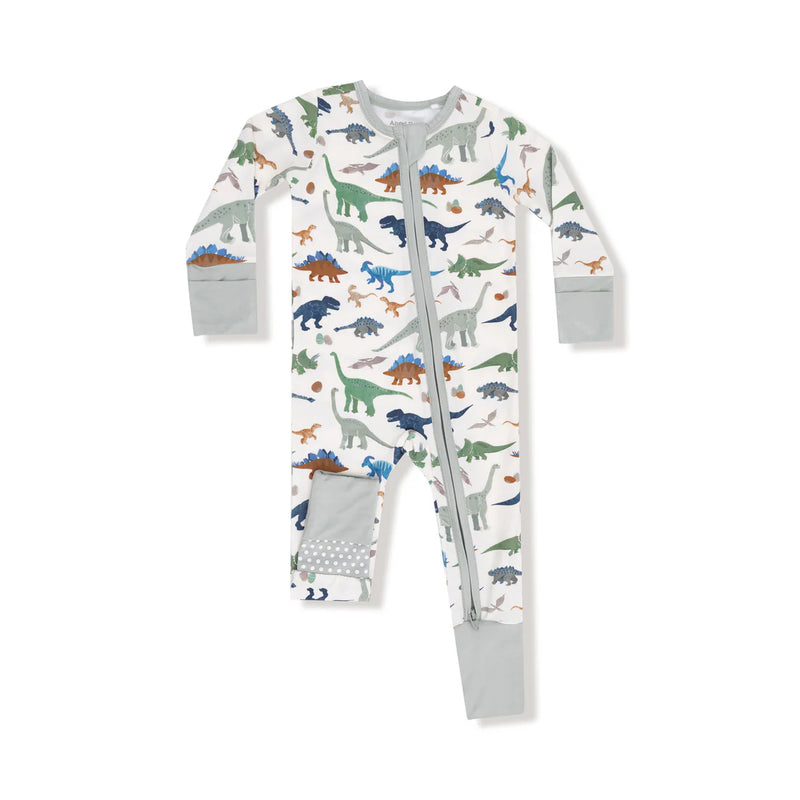 Washy Dinos - 2way Zip Romper