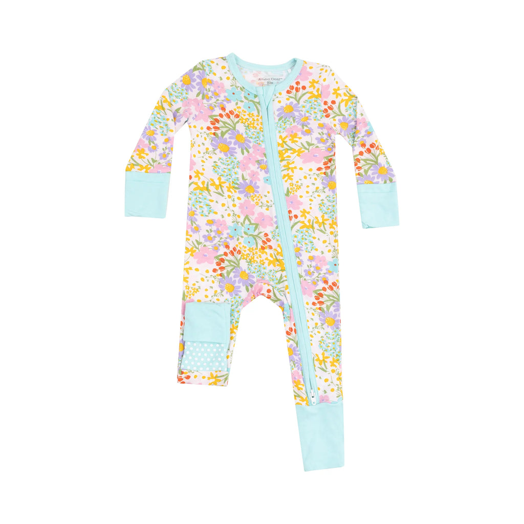 Amelia Floral - 2way Zip Romper