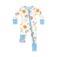 Sports Ball Friends - 2Way Zip Romper