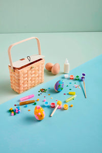 Wooden Egg Decorating Kit