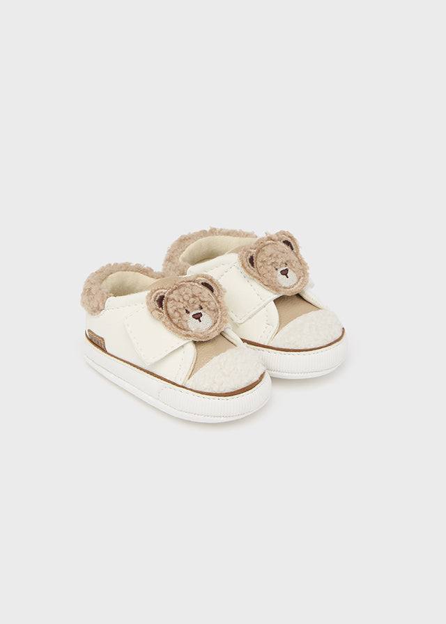 Cottony Teddy Bear Sneakers