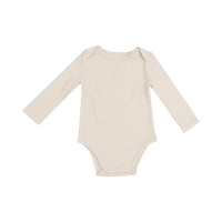 Solid Oatmeal - Waffle LS Bodysuit