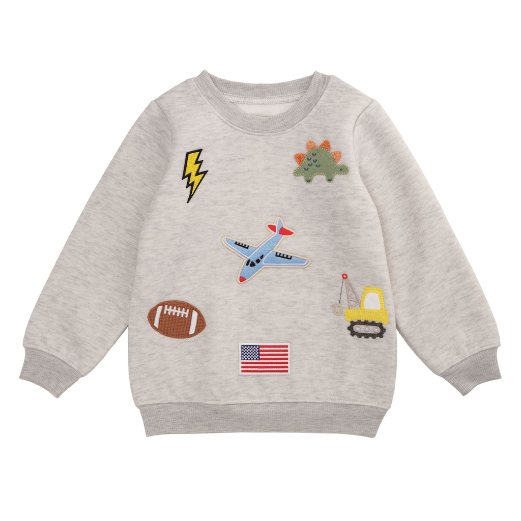 All Boy Patch Sweatshirt