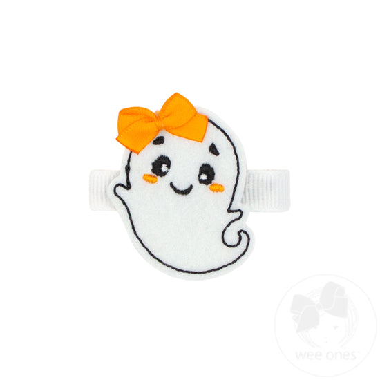 Halloween Hair Clip - Ghost