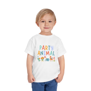 Party Animal Birthday Toddler Tee
