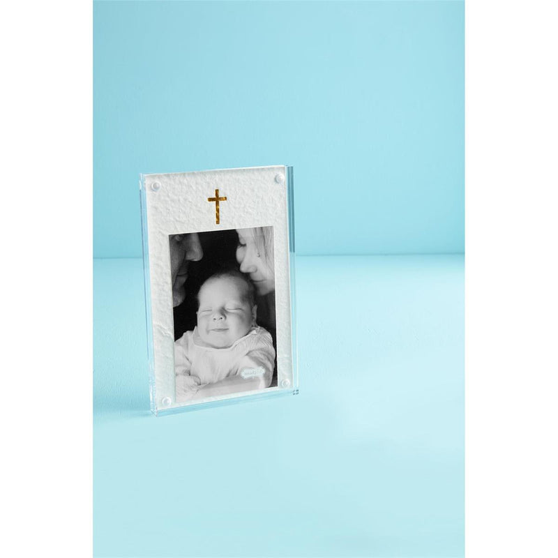 Cross Acrylic Picture Frame