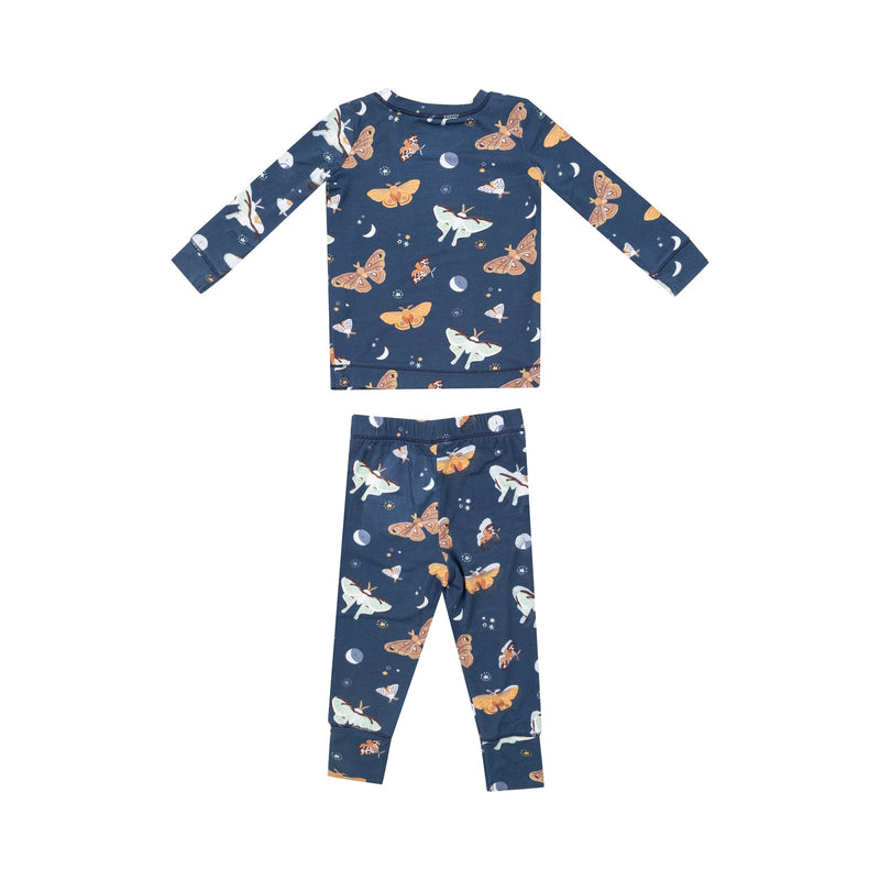 Moths - Blue - LS PJ Set