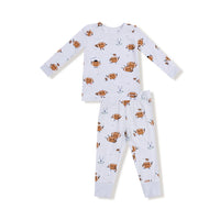 Footballs Playing Football - LS PJ Set