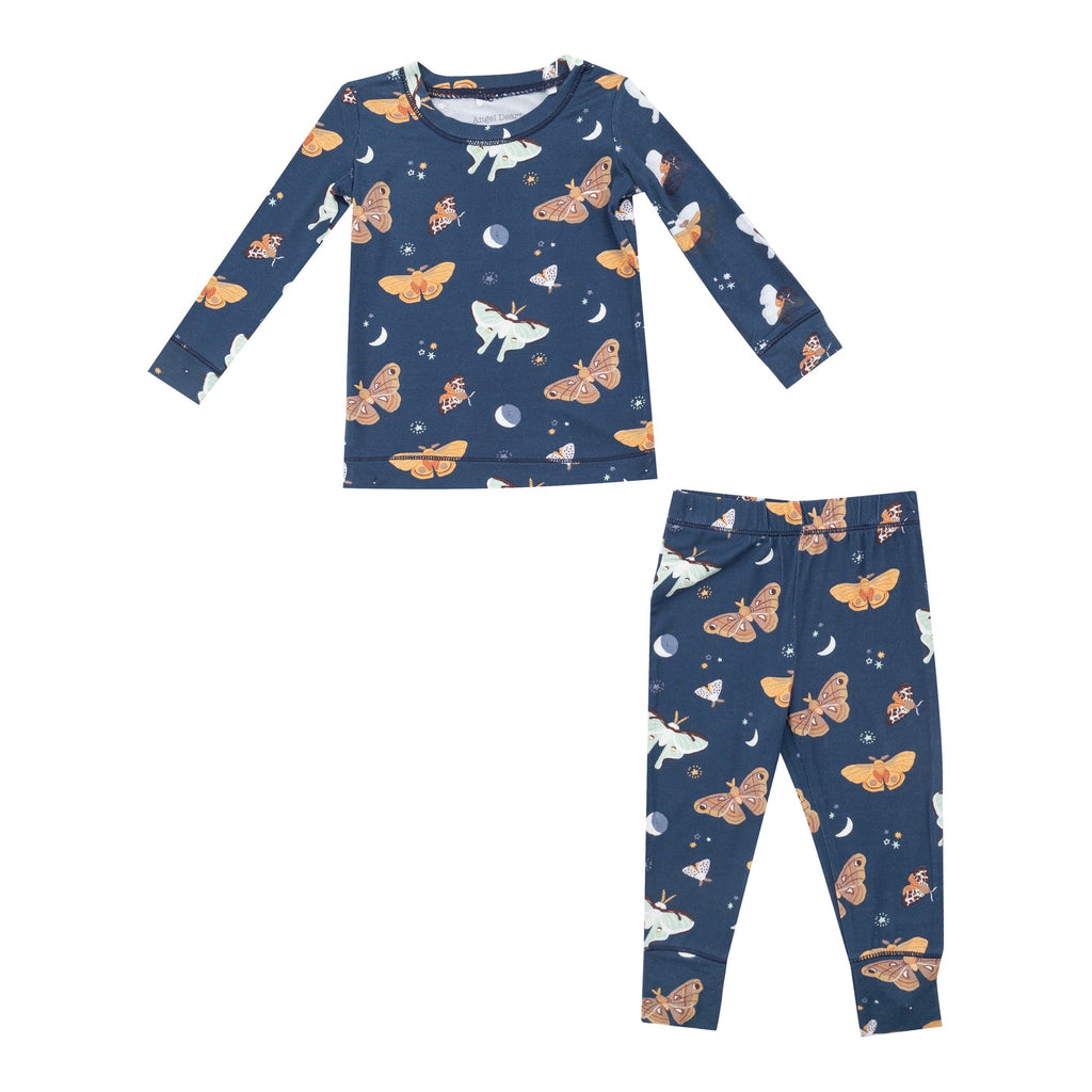 Moths - Blue - LS PJ Set