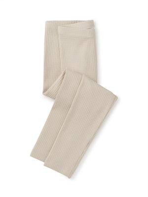 Pointelle Leggings - Birch