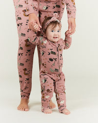 Pink Halloween Mashup Zippie Coverall