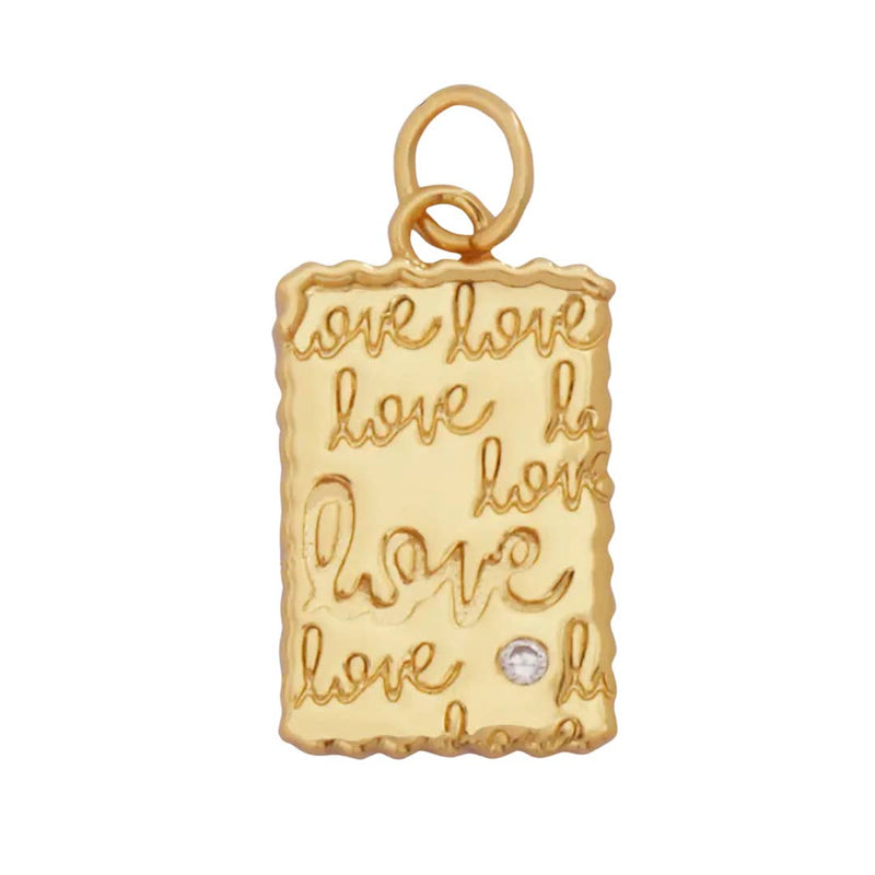 Love Tag Charm