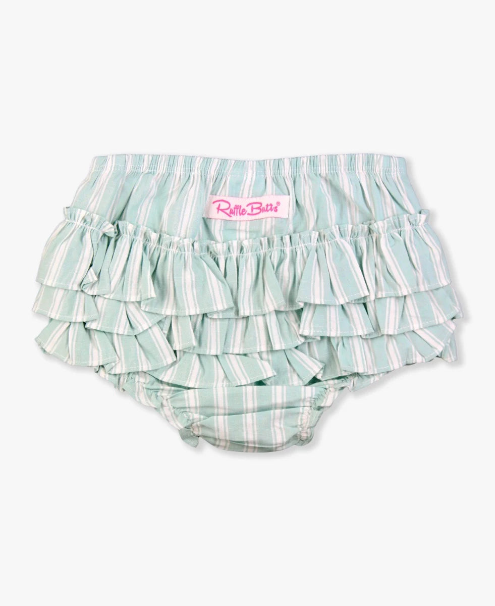 Retro Blue Stripe Bloomer