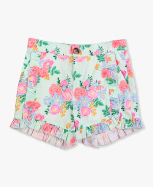 Pink Flutter Top & Meadow Shorts Set