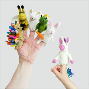 Felt Finger Puppets  - Magic Meadow Set of 6