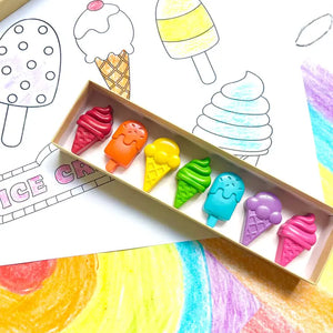 Ice Cream Crayons Gift Box