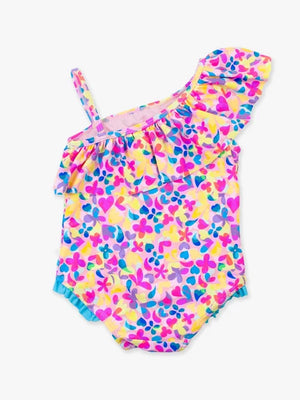 Vibrant Neon - Shoulder One Piece