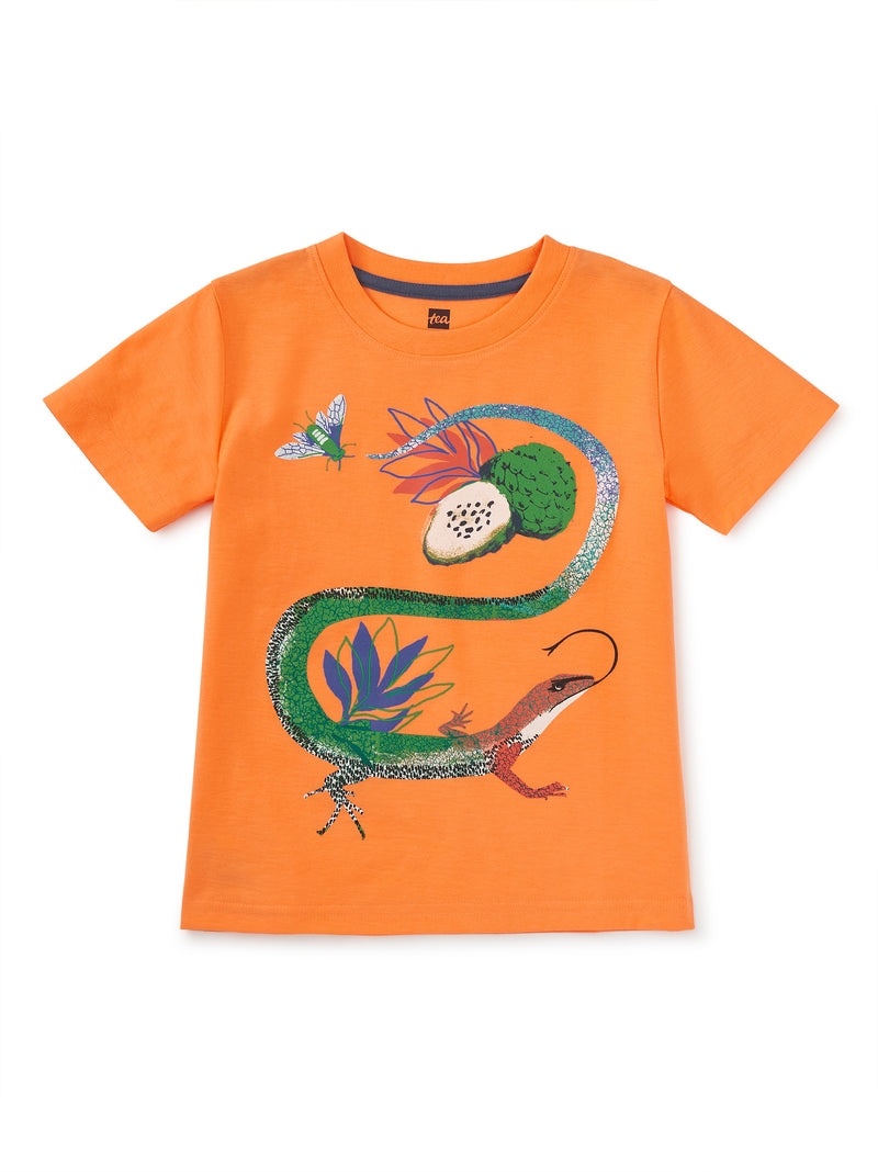 Lizard Lunch Graphic Tee - Sunburst