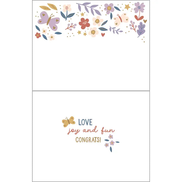 Greeting Card - Sweet Baby Girl