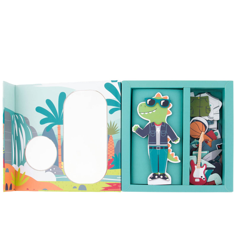 Dino & Lion Magnetic Dress-Up Set